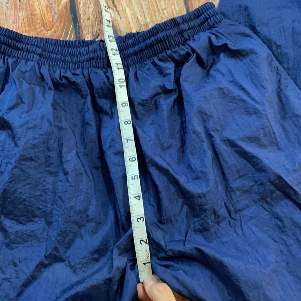 80s B.i. Gear Blue Shell Track Pants Lined - Picture 5 of 8